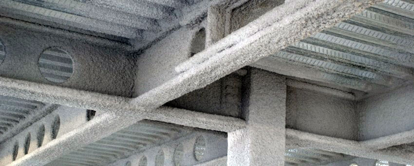 Обработка несущих конструкций огнезащитными материалами